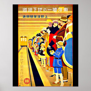 Póster Cartel-Arte de Viaje Vintage-Japón 5