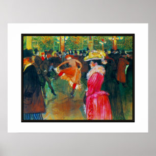 Póster Cartel Artistas Famosos Henri de Toulouse Lautrec
