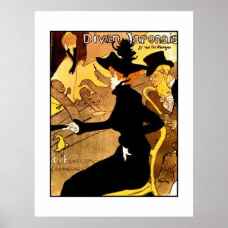 Póster Cartel Artistas Famosos Henri de Toulouse Lautrec