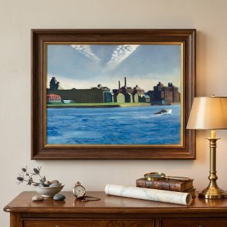 Póster cartel artístico vintage de Edward Hopper