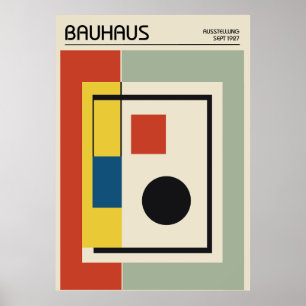 Póster Cartel Bauhaus