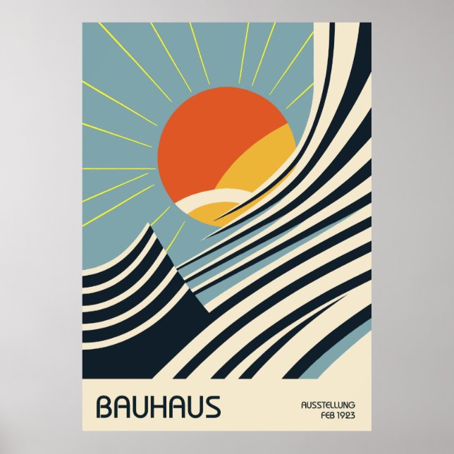 Póster Cartel Bauhaus (Frente)