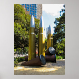 Póster Cartel conmemorativo vintage de Hyde Park en Sydne