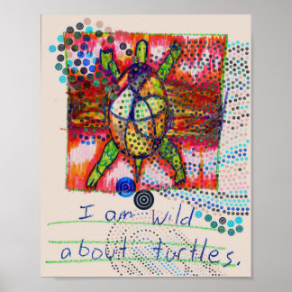 Póster Cartel de 8 x 10 de Turtles Salvajes o descarga