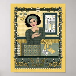 Póster Cartel de 8x10 Presente_C_