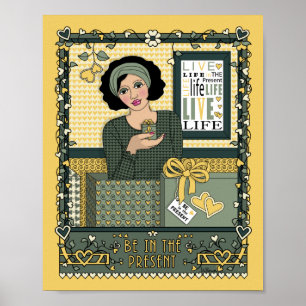 Póster Cartel de 8x10 Presente_C_