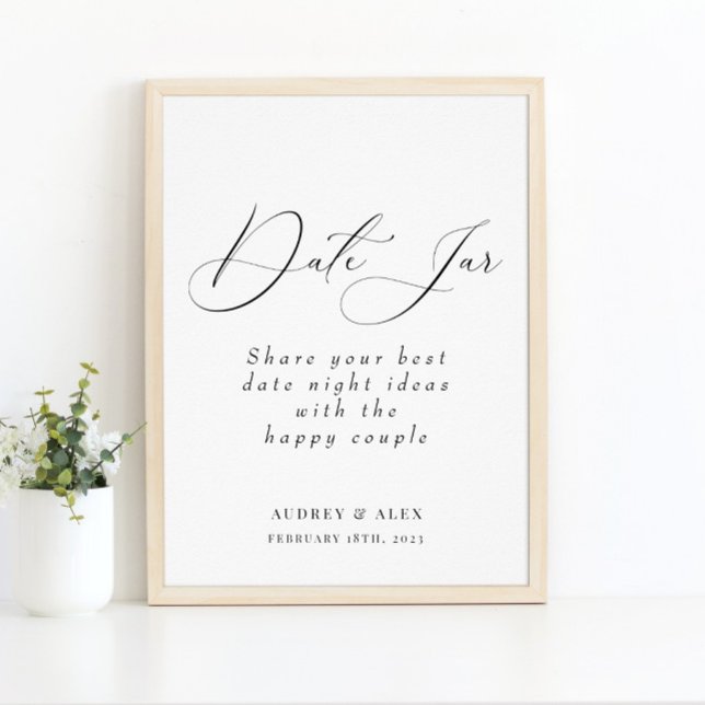 Póster Cartel de actividad de ducha de novia moderna en n (Subido por el creador)