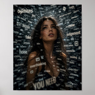Póster Cartel de Ahogándose en Ruido