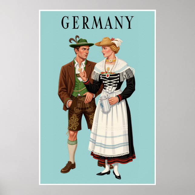 Póster Cartel de Alemania (Frente)