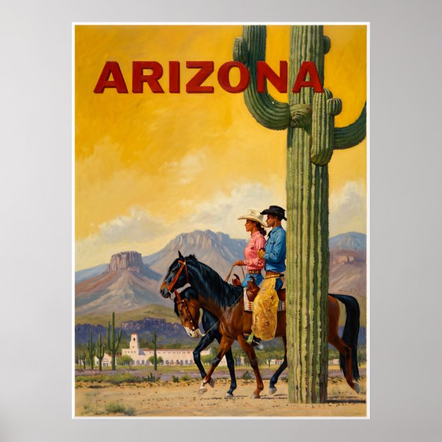 Póster Cartel de Arizona (Frente)
