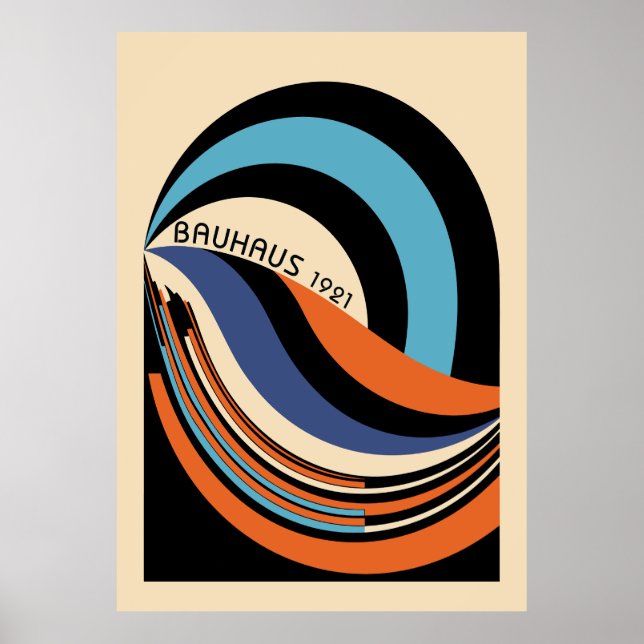 Póster Cartel de Bauhaus (Frente)