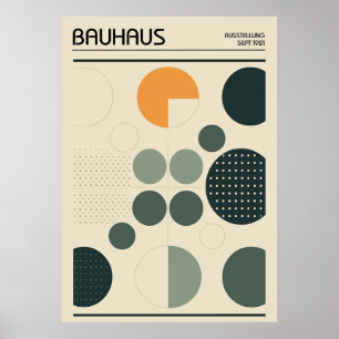 Póster Cartel de Bauhaus