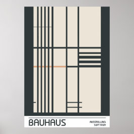 Póster Cartel de Bauhaus