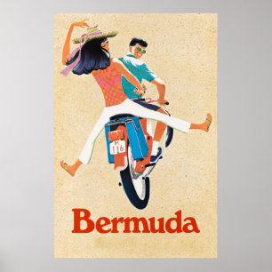 Póster Cartel de Bermuda Travel