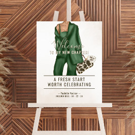 Póster Cartel de bienvenida a la fiesta de divorcio