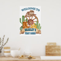Cartel de bienvenida a la granja de caballos del p