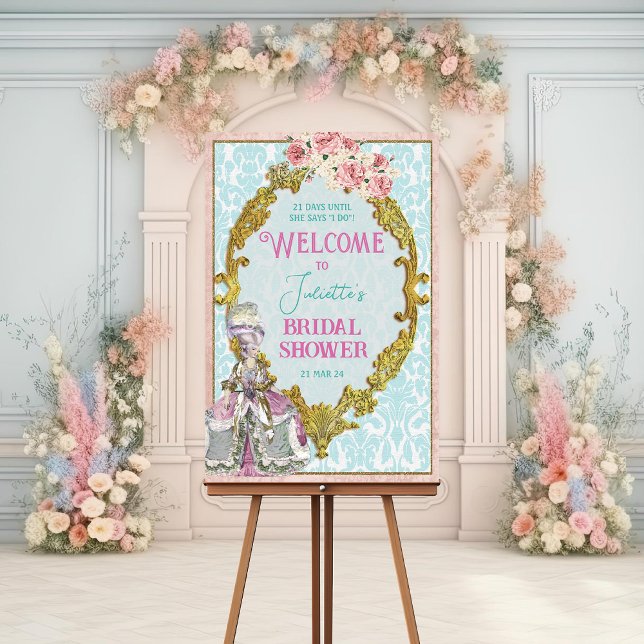Póster Cartel de bienvenida a María Antonieta en tablón d (Subido por el creador)