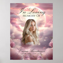 Cartel de bienvenida de Heavenly Wings Memorial