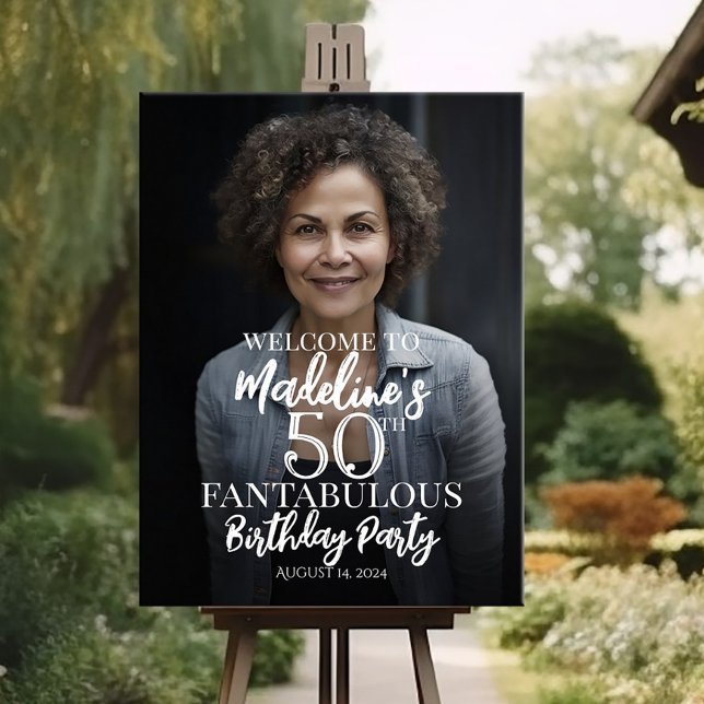 Póster Cartel de bienvenida de la fiesta de cumpleaños co (Subido por el creador)