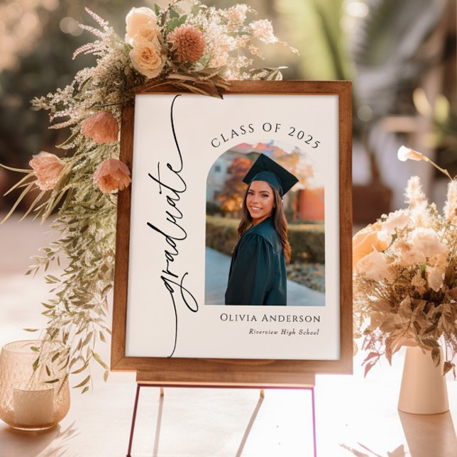 Póster Cartel de bienvenida de la fiesta de graduación (Subido por el creador)