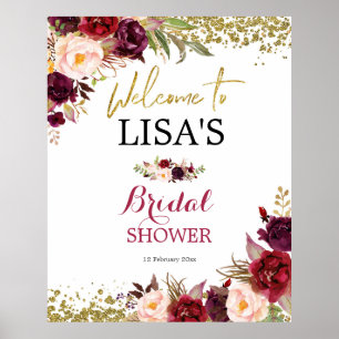 Póster Cartel de bienvenida de Marsala Fall in Love