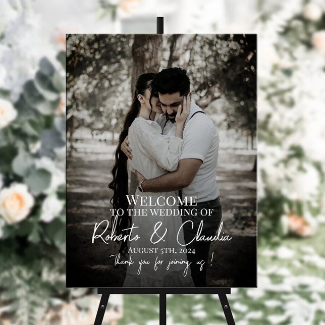 Póster Cartel de bienvenida del boda fotográfico (Subido por el creador)