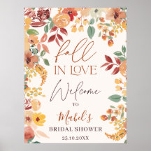 Cartel de Bienvenida Nupcial Pintado con Acuarela