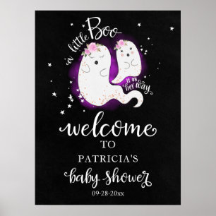 Póster Cartel de bienvenida para Baby Shower de Little Bo