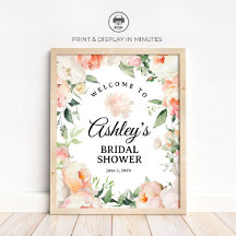 Cartel de Bienvenida para Despedida de Soltera con