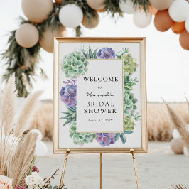 Póster Cartel de bienvenida para despedida de soltera con