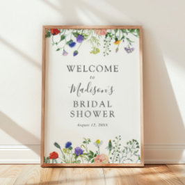 Póster Cartel de bienvenida para despedida de soltera en 