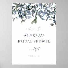 Póster Cartel de bienvenida para despedida de soltera flo