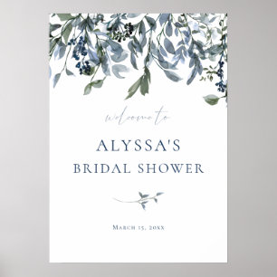 Póster Cartel de bienvenida para despedida de soltera flo