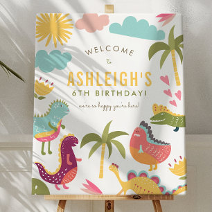 Póster Cartel de bienvenida para fiesta de cumpleaños neu