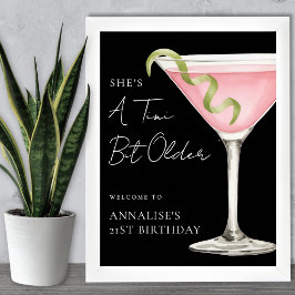 Póster Cartel de Bienvenida para Fiesta de Cumpleaños Tin