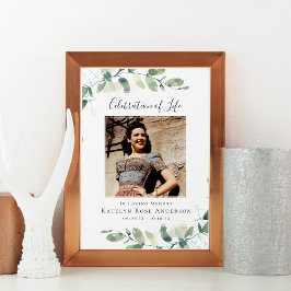 Póster Cartel de bienvenida para la celebración de la vid