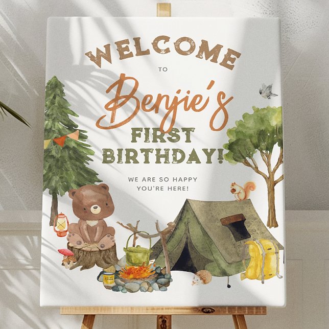Póster Cartel de bienvenida para la fiesta de cumpleaños  (Subido por el creador)