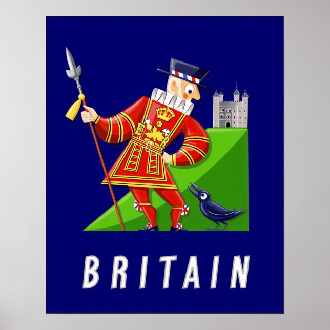 Póster cartel de Bretaña (Frente)
