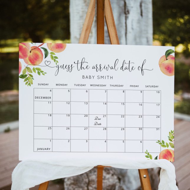 Póster Cartel de calendario de adivinanza de fecha probab (Subido por el creador)