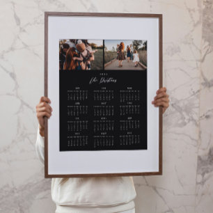 Póster Cartel de calendario de fotos 2025
