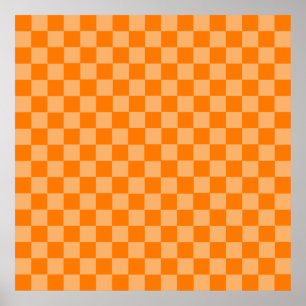 Póster Cartel de control combinado naranja de ShirleyTayl