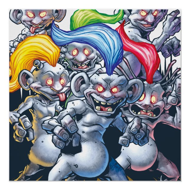 Póster cartel de Creeple Peeple (Anverso)