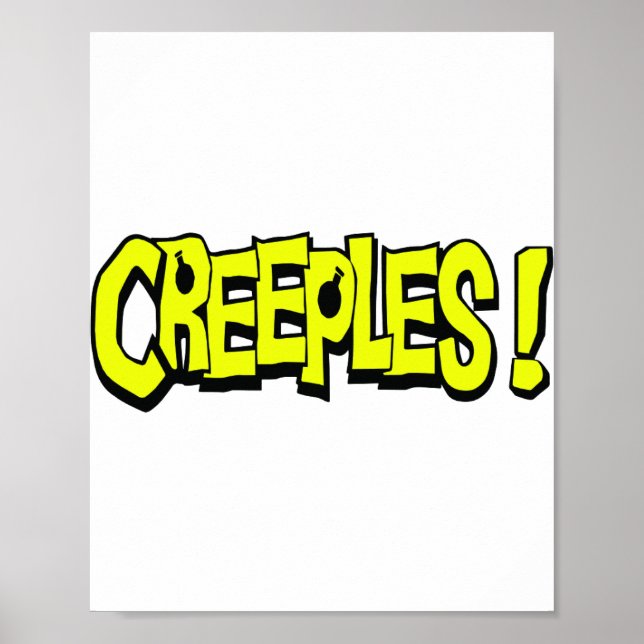 Póster cartel de Creeples (Frente)