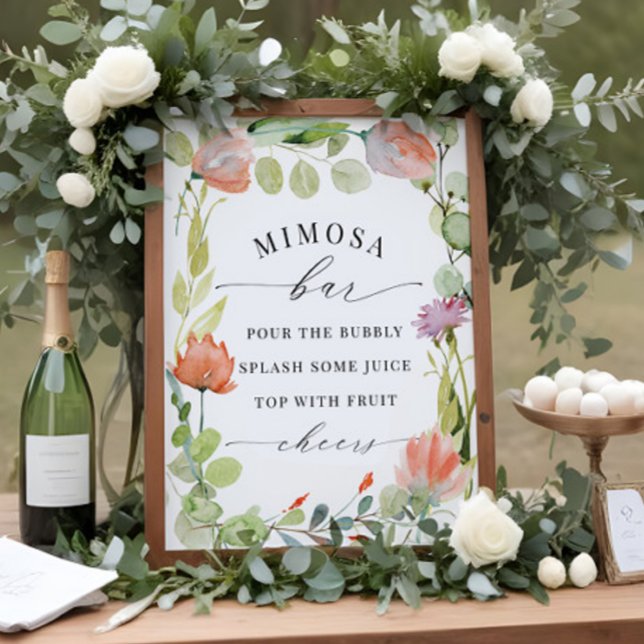 Póster Cartel de Desayuno Mimosa para Jardín de Flores pa (Subido por el creador)