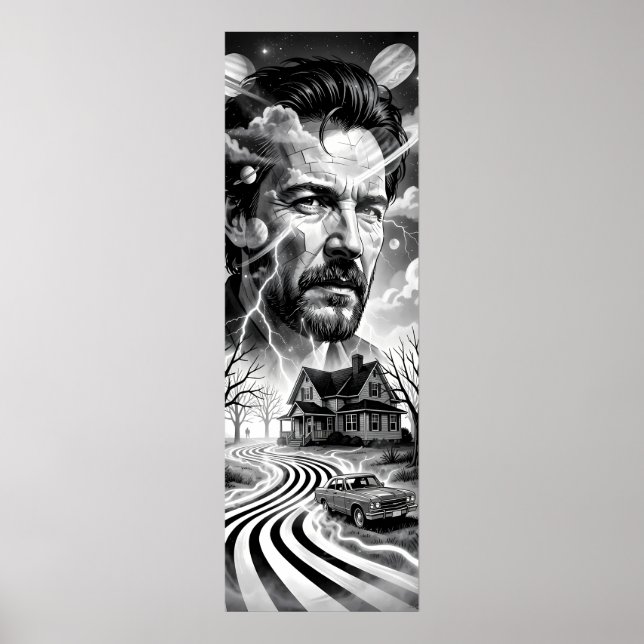 Póster Cartel de Dreamscape Noir de Thunder Road (Frente)