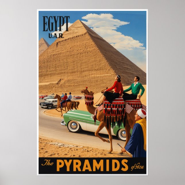 Póster cartel de Egipto (Frente)