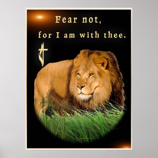 Póster cartel de Escrituras cristianas (Frente)