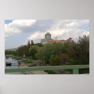 Póster Cartel de Esztergom Hungría