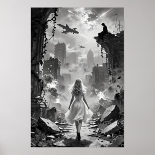 Póster Cartel de Fallen Dreamland y Quiet Courage