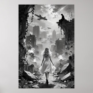 Póster Cartel de Fallen Dreamland y Quiet Courage
